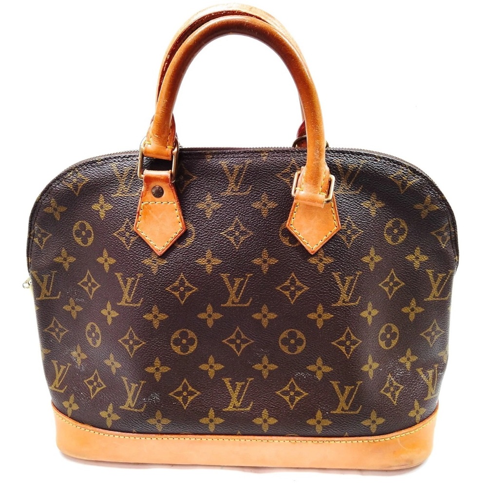 Louis Vuitton Alma Brown Monogram Handbag